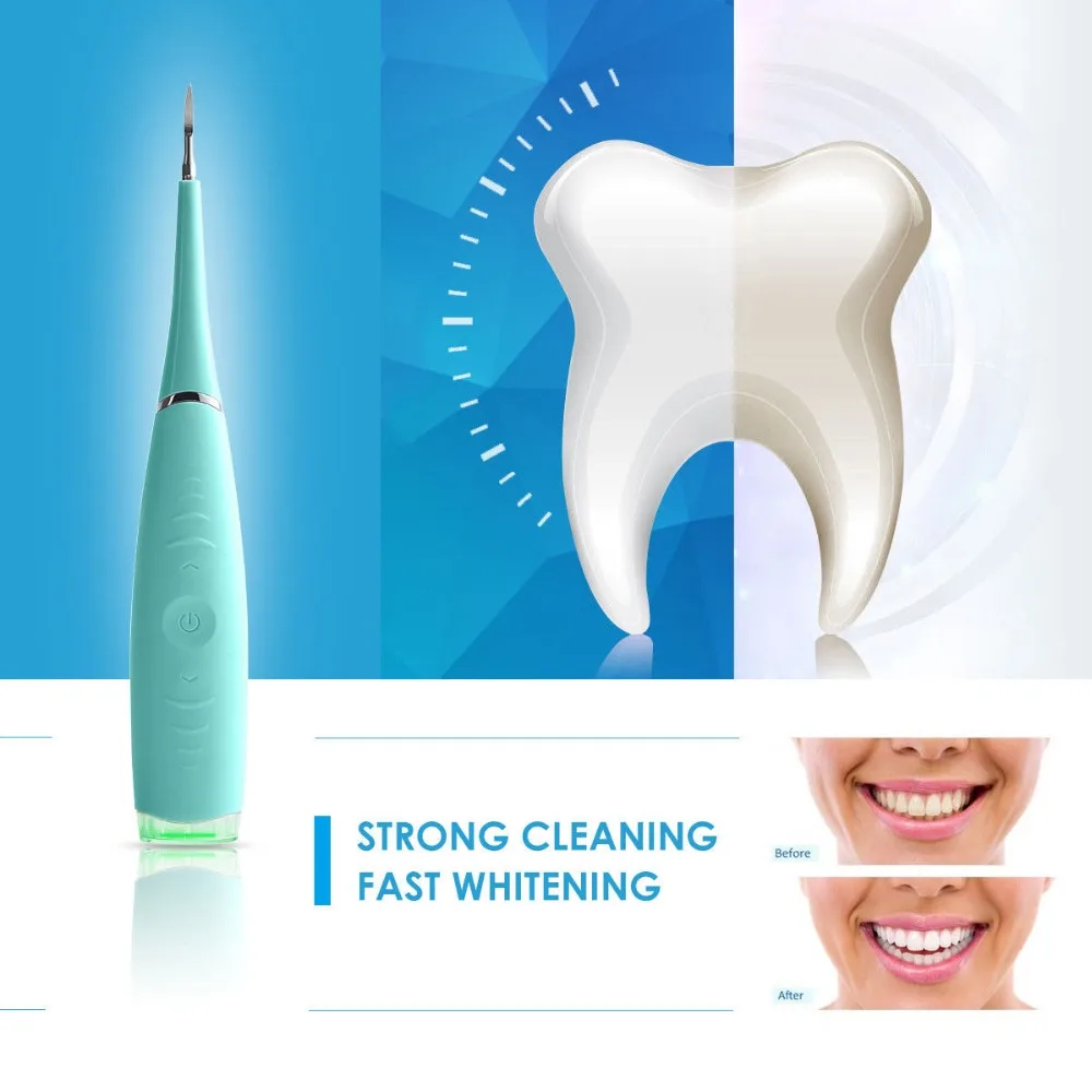 Dental High Frequency Portable dental Electric Sonic Scaler Tooth Whitening For Dentistry Lab | Красота и здоровье
