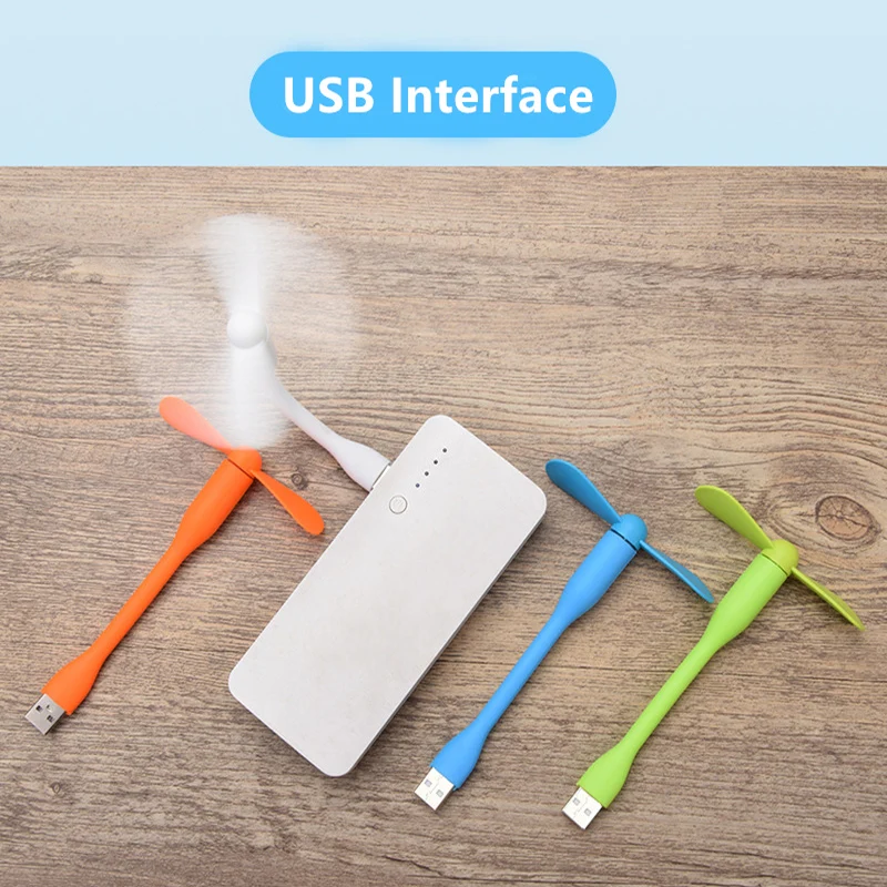 FFFAS Мини милый полезный Портативный Гибкий USB вентилятор гибкие съемные