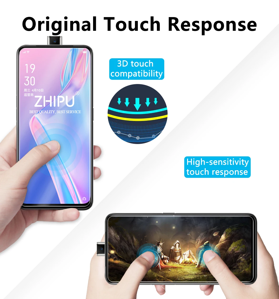 Закаленное стекло для OPPO K3 Youth Edition защита экрана 2.5D 9H закаленное защитная