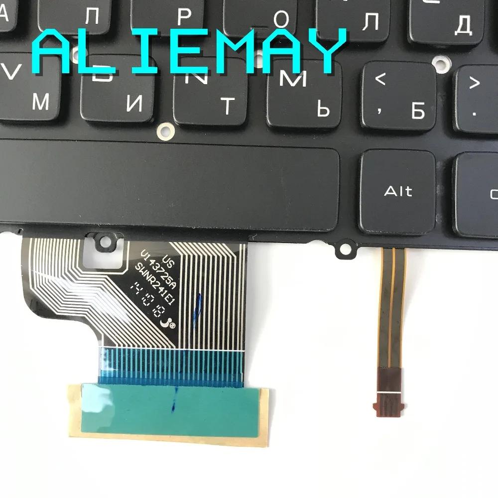 Совершенно новая Оригинальная русская клавиатура с подсветкой для DELL XPS15 9530 PRECISION