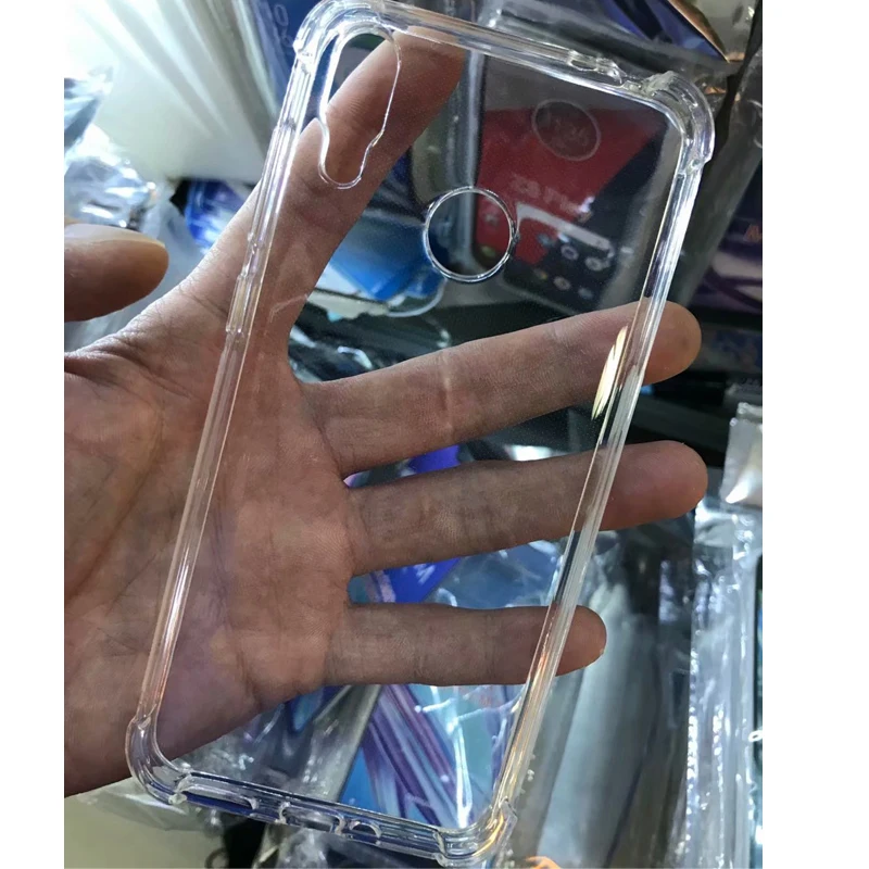Air Cushion Case for Asus ZenFone Max Pro M2 ZB633KL Clear Transparent Soft TPU Back Cover | Мобильные телефоны и