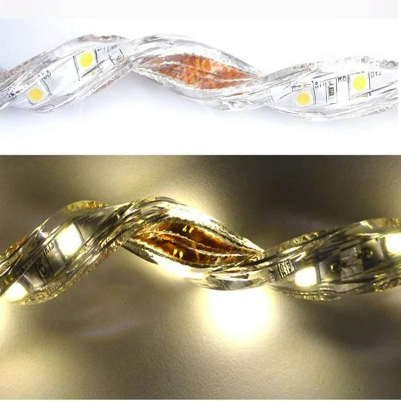 Светодиодные ленты SMD 110 RGB высокого напряжения 40 м 220 В/5050 в водонепроницаемые + ИК