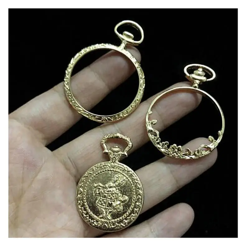 5 шт. кружевная круглая овальная металлическая рамка ювелирные изделия подвеска