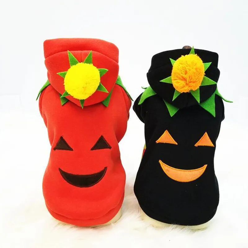 Пальто для домашних животных Тедди осень зима комбинезон с тыквой нагрузка