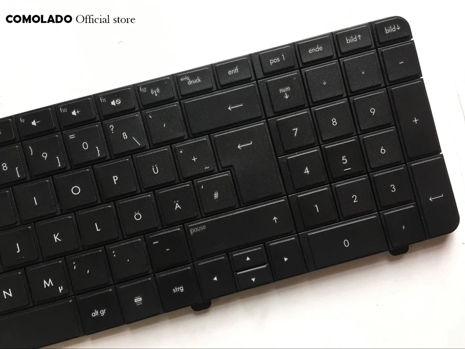 GR немецкая клавиатура для HP Compaq Presario CQ72 G72 Серия черная ноутбука Раскладка |