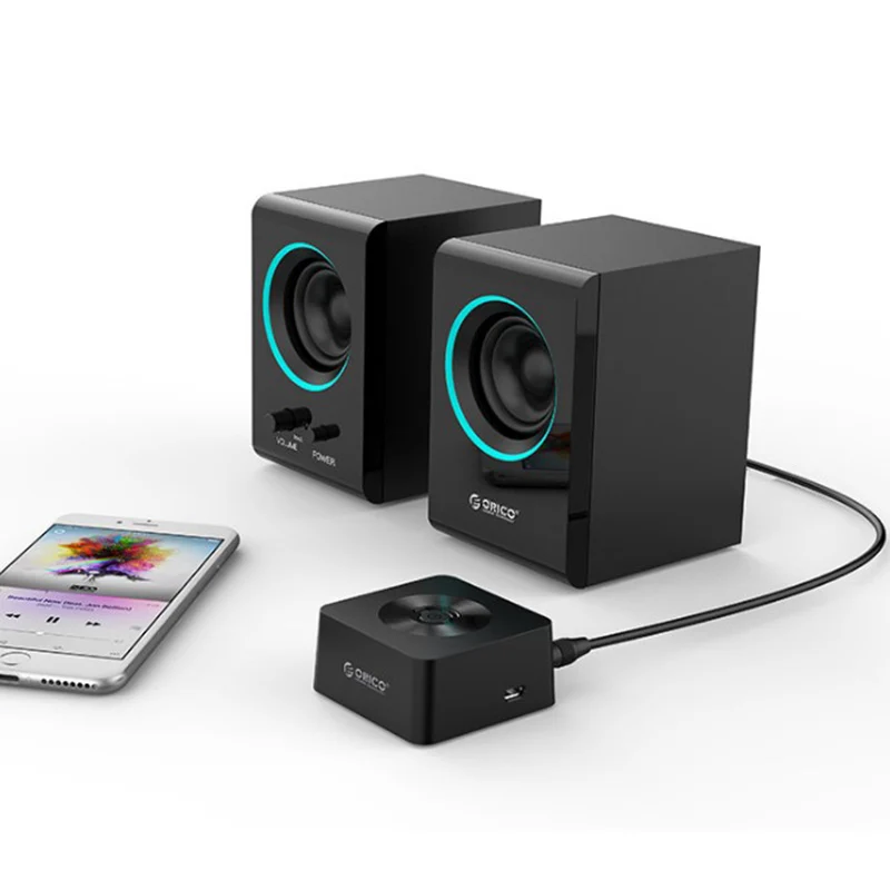 Стереозвук Bluetooth Orico аудио ресивер мобильный телефон качественный звук без