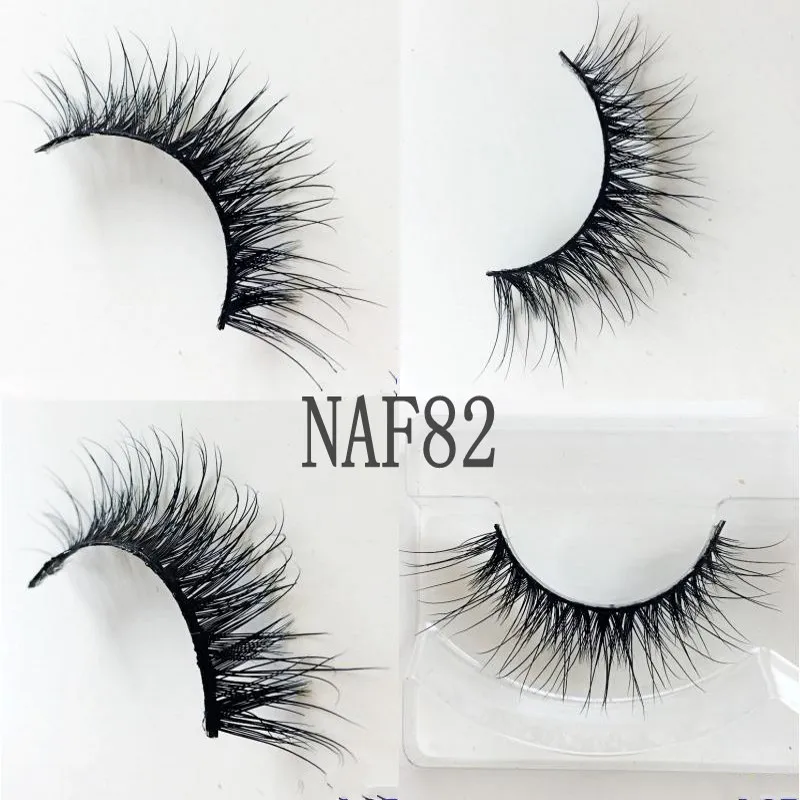 IN US 200pairs 3D Eyelashes 20mm Lashes Dramatic Volume Crisscross False Cruelty Free Real Mink | Красота и здоровье