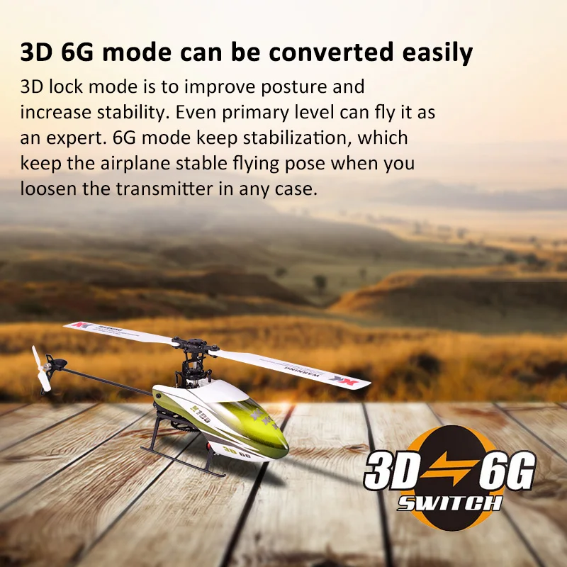 Wltoys XK K100 6CH 3D 6G System Remote Control Toy Brushless Motor RC Helicopter BNF Compatible With FUTABA S-FHSS VS V977