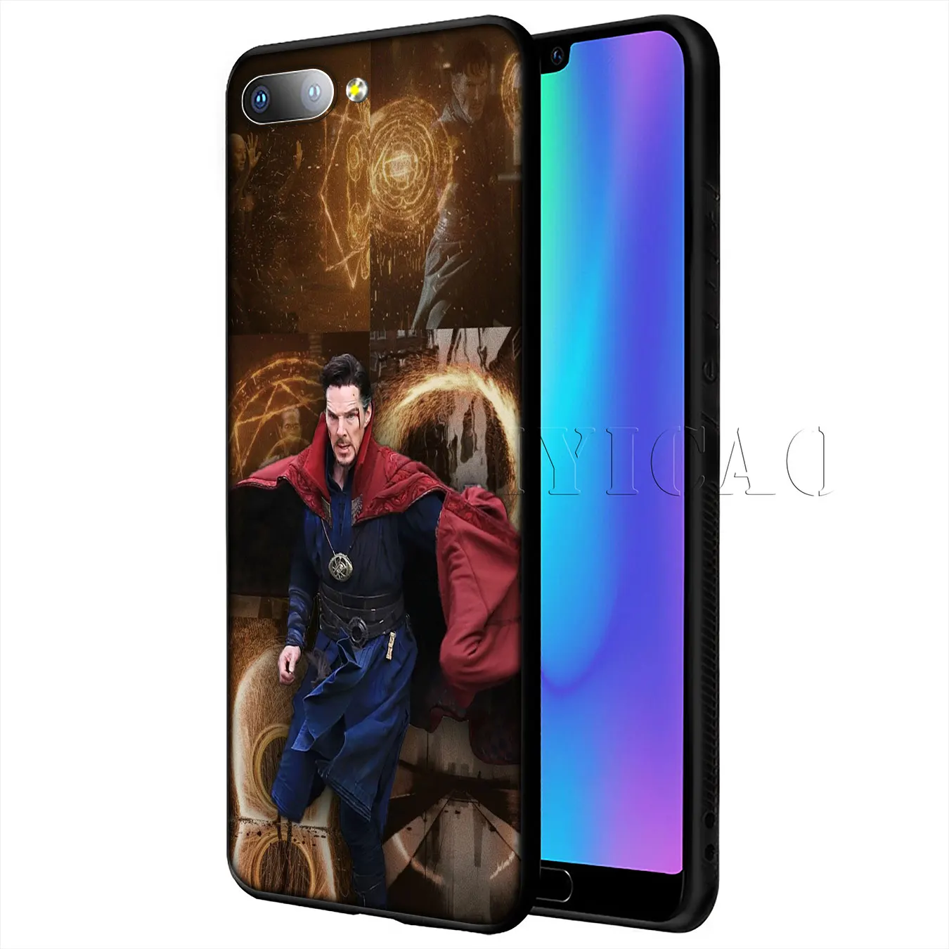Мягкий чехол для телефона IYICAO Marvel Doctor Stephen stranna Huawei Y9 Y7 Y6 Prime 2019 Honor 20 8C 8X 8 9 9X 10 Lite 7C 7X