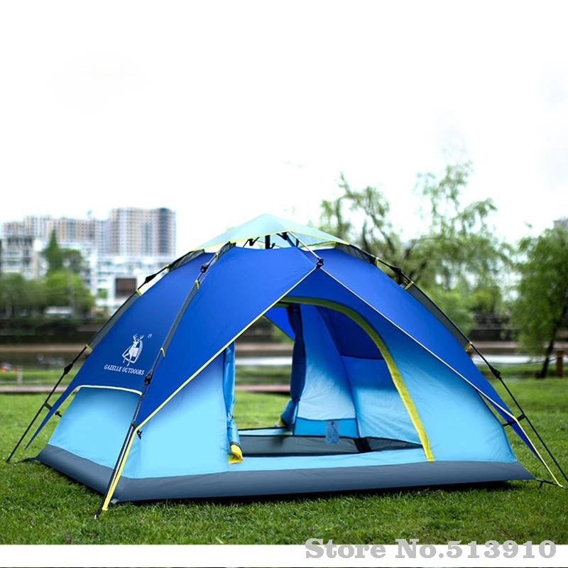Газель на открытом воздухе 3 4 человек палатки Гидравлический Автоматический
