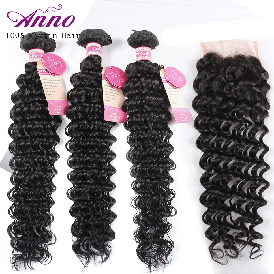 2016 Lace Frontal Closure Ms Lula Malaysian Deep Hair With And Bundles 3pcs Virgin Grade 7a Unprocessed Attractive |