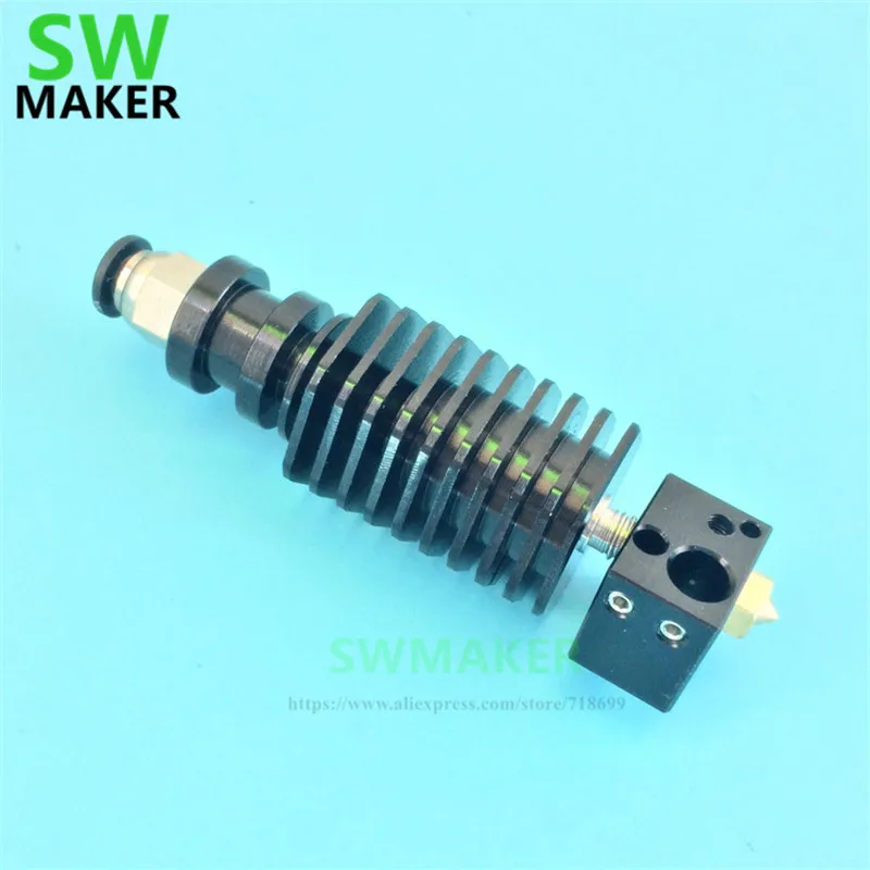 Модернизированная версия V5 hotend E3D V7 с печатной шестигранной головкой термопарой
