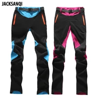 jacksanqi summer womens quick dry pants hiking sports outdoor trousers water repellent trekking climbing female pants ra097