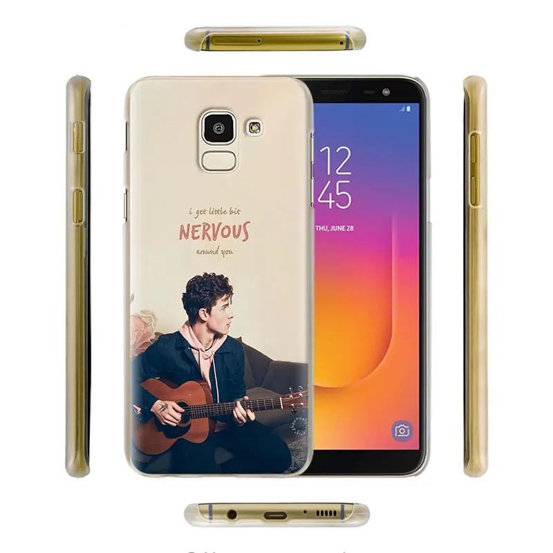 Шон Мендес чехол для samsung Galaxy A30 A40 A50 A70 A6 A8 плюс A7 A9 M30 Футляр для телефона