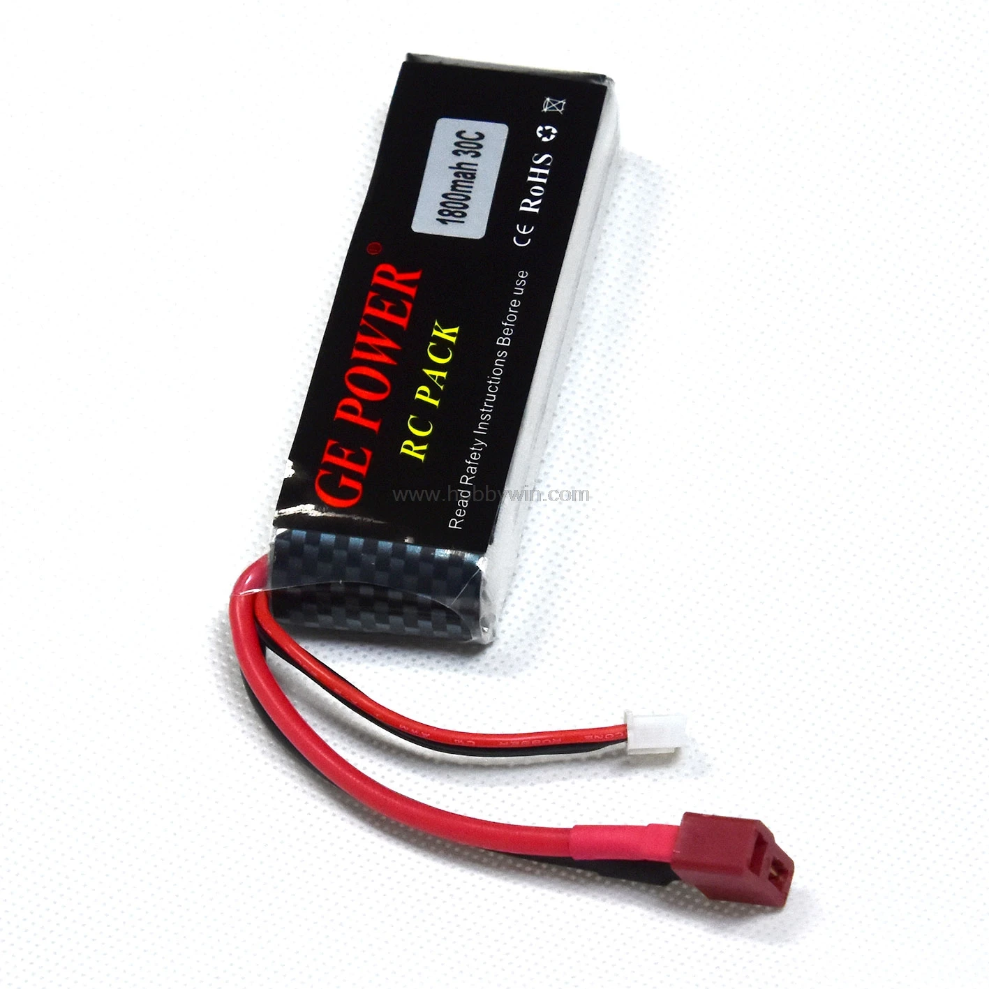 7.4V 2S 1800mAh 30C LiPO Battery T plug for FPV Drone RC Model Airplane Helicopter | Игрушки и хобби