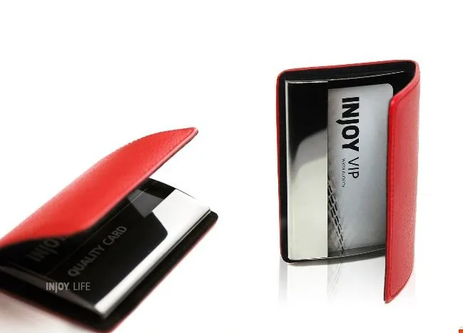 Брендовый мужской держатель для визиток из натуральной кожи чехол карт и