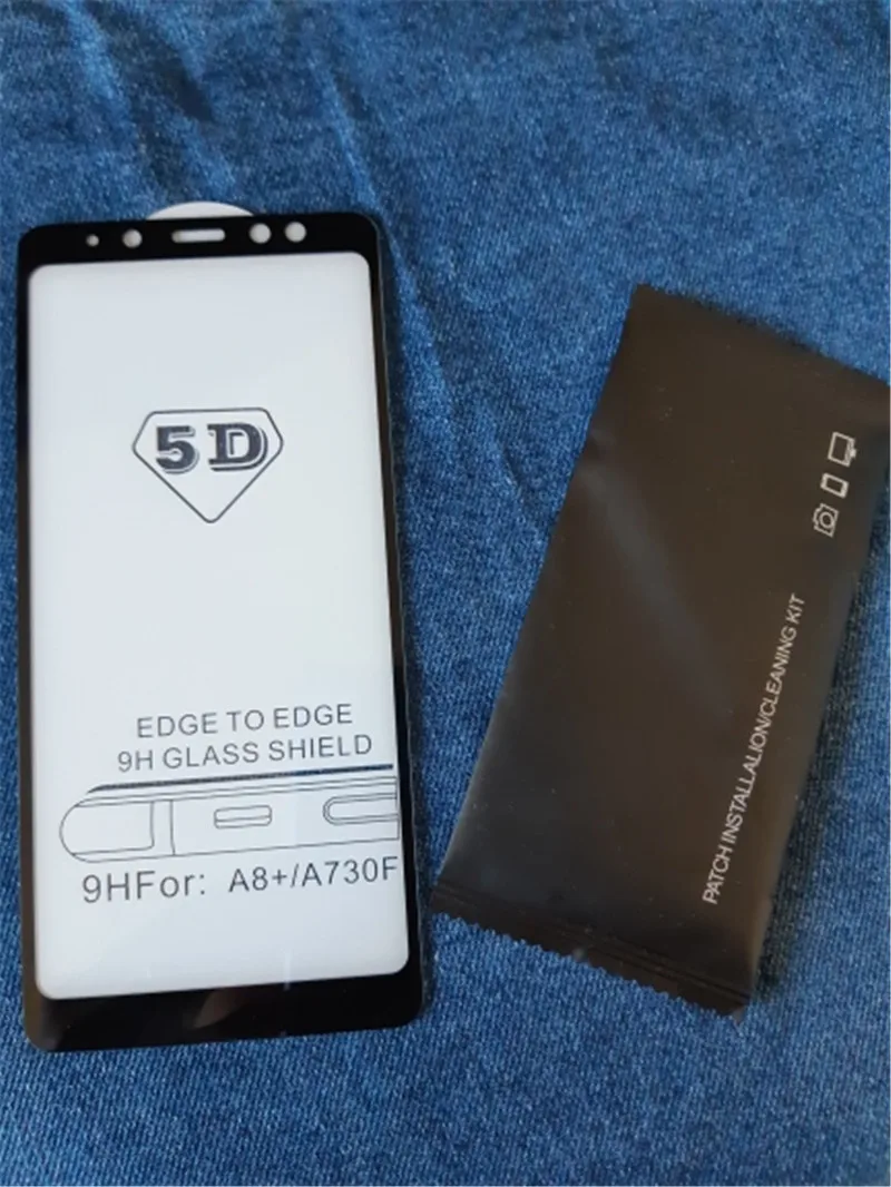10 шт./лот 5D полное закаленное стекло для Samsung J8/J4/J6 plus 2018/J4 2018/J3 J5 J7 pro 2017/J5 J7Prime