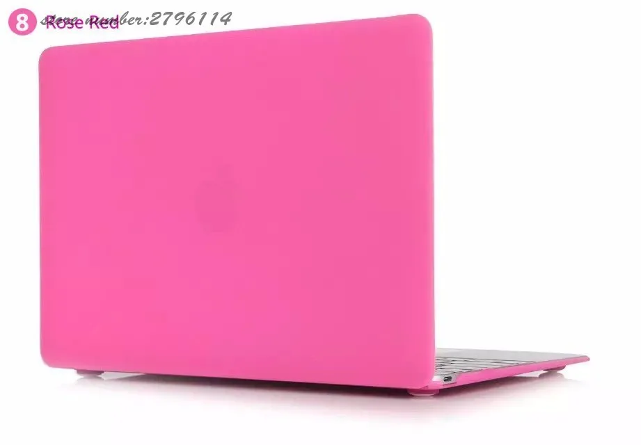 3 в 1 для Mac Book Air 1" Pro 13/15" retina 12 защитный чехол для Macbook Air 13 Touch bar 2012 2013