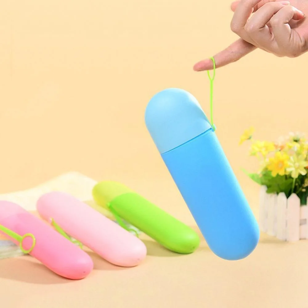 Портативный дорожный держатель для зубной пасты и щетки чехол домашнего