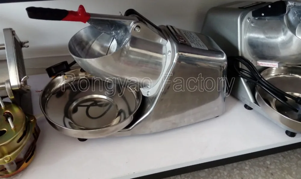 Коммерческая дробилка для льда из нержавеющей стали электрическая бритва