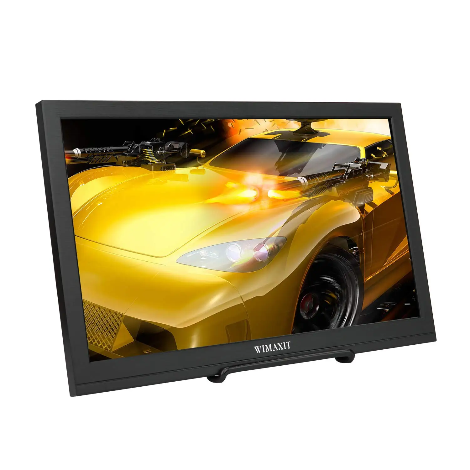 WIMAXIT M1560S 15,6 дюймовый портативный HDR монитор, Full HD 1080P 16:9 дисплей Встроенный двойной динамик HDMI VESA крепление USB питание