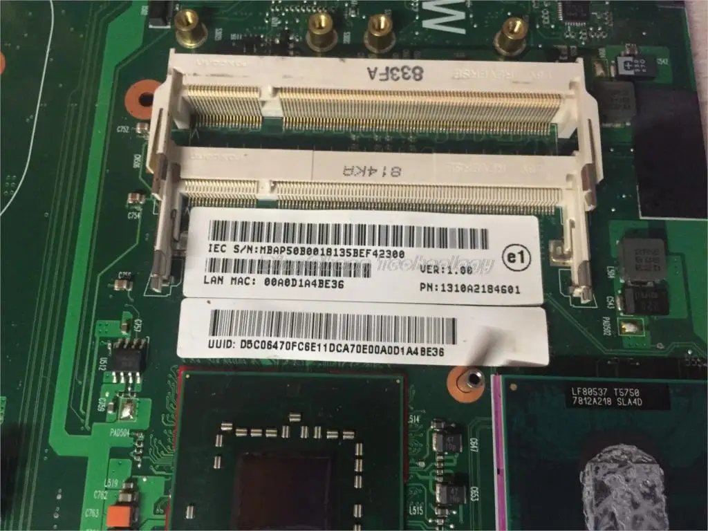 Ноутбук материнская плата для Acer 8920 8920g 6050A2184601-MB-A02 MB. AP50B. 001 DDR3 полностью протестирована