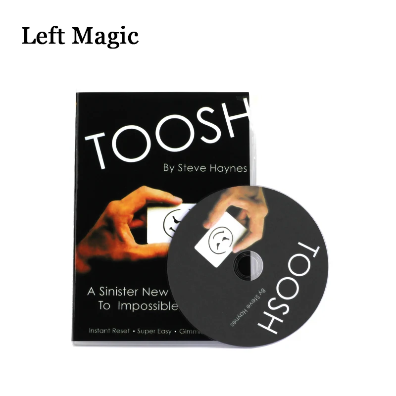 Toosh от Стива х карта (Gimmicks + DVD) фокусы реквизит сценическая уличная комедия Mentalism