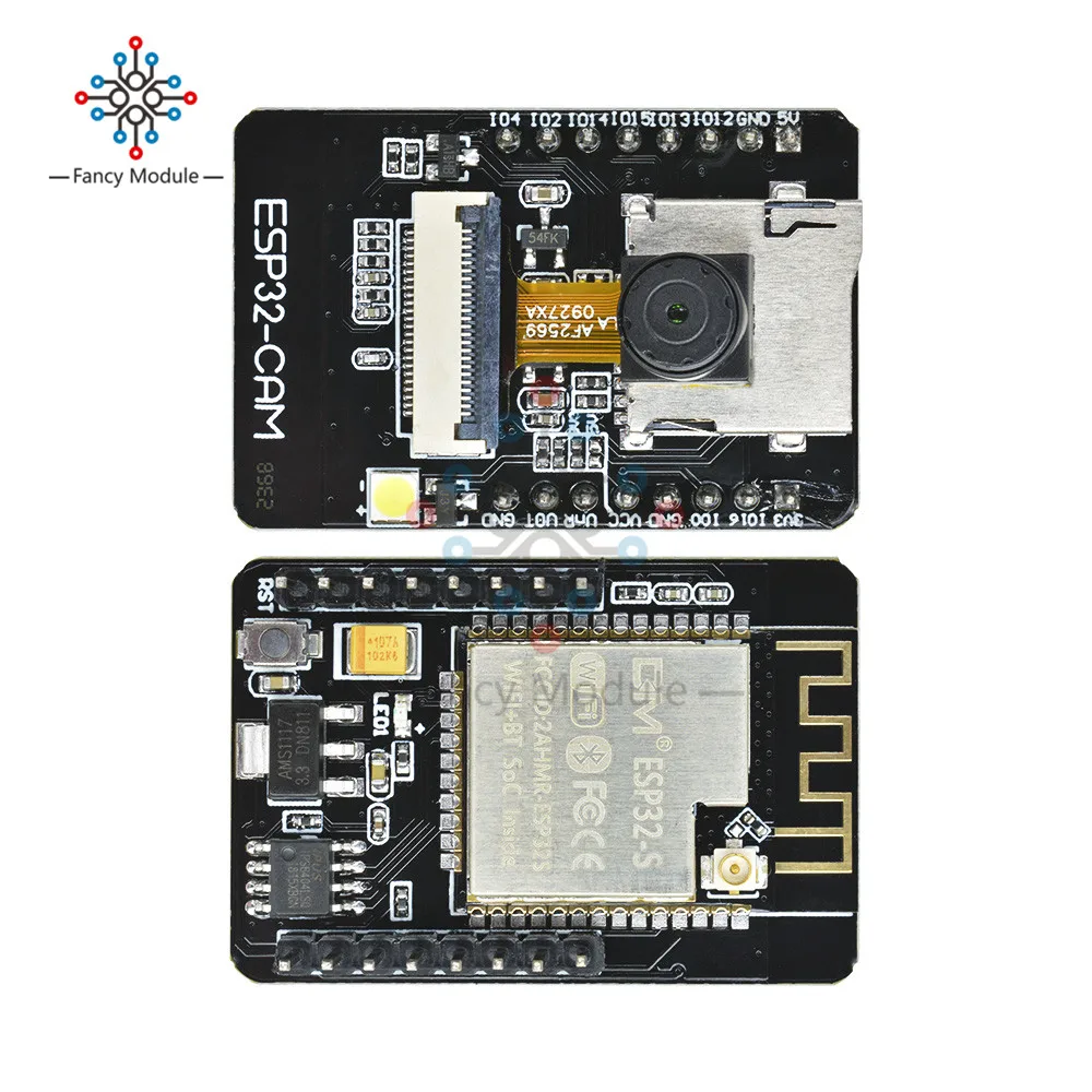 ESP32-CAM Wi Fi модуль ESP32 серийный к CAM развитию 5 в Bluetooth с OV2640 камера модуль
