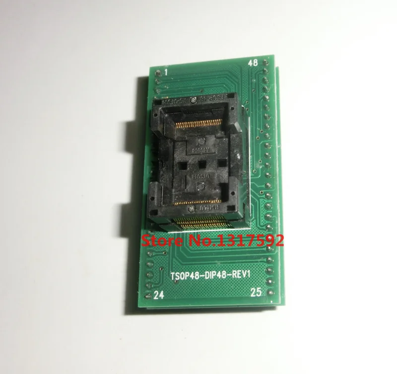 Адаптер Socket TSOP48 высшего качества адаптер 0 5 мм Pitch be use PEB 1 для RT809 F TNM 5000 XELTEK|xeltek|tsop48
