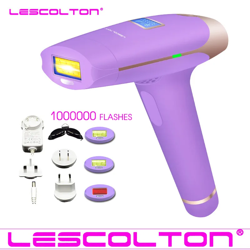 Lescolton 3в1 700000 импульсный IPL лазерный эпилятор для удаления волос устройство постоянного удаления волос IPL лазерный эпилятор подмышки