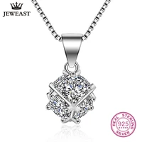 925 sterling silver necklace pendant fashion 2020 hot sell exquisite women classic wedding trendy chain fine jewelry discount