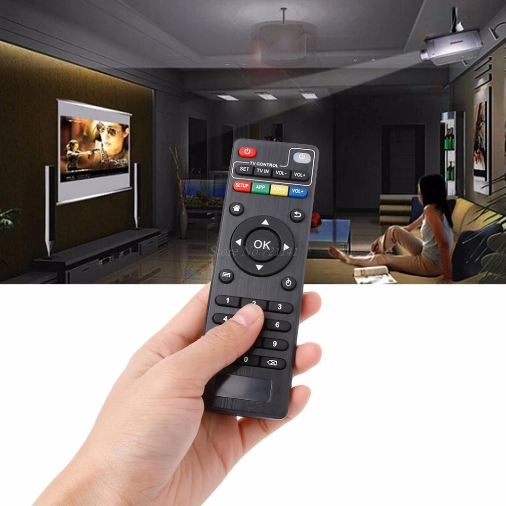 

IR Remote Control Replacement For Android TV Box H96 pro+/M8N/M8C/M8S/V88/X96 Electronics Stocks Dropship