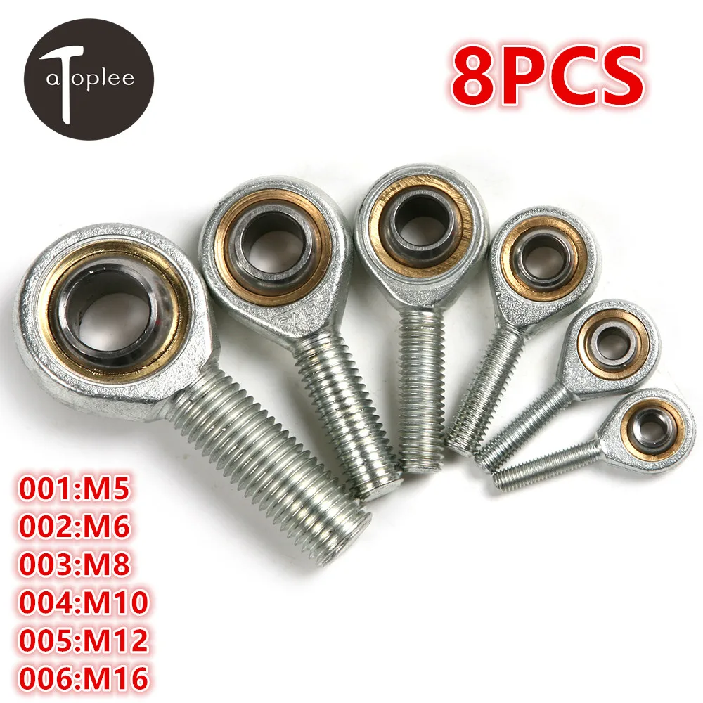 8 шт. M5/M6/M8/M10/M12/M16 шарнирный качающийся подшипник мужской автомобильный