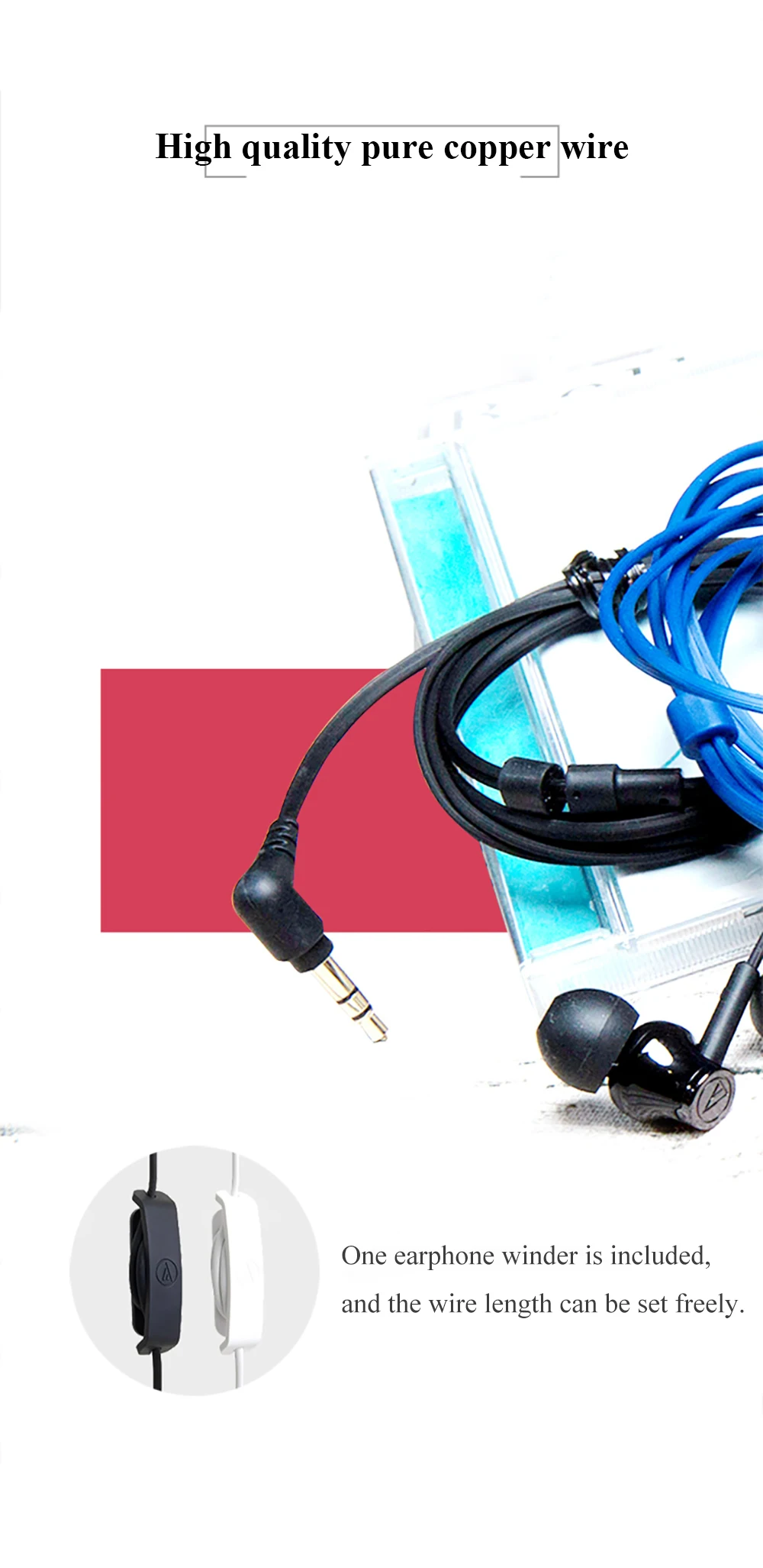 Audio-Technica ATH-CK350M проводные наушники Hifi наушники совместимы с Ios Android для Xiaomi huawei и т. Д