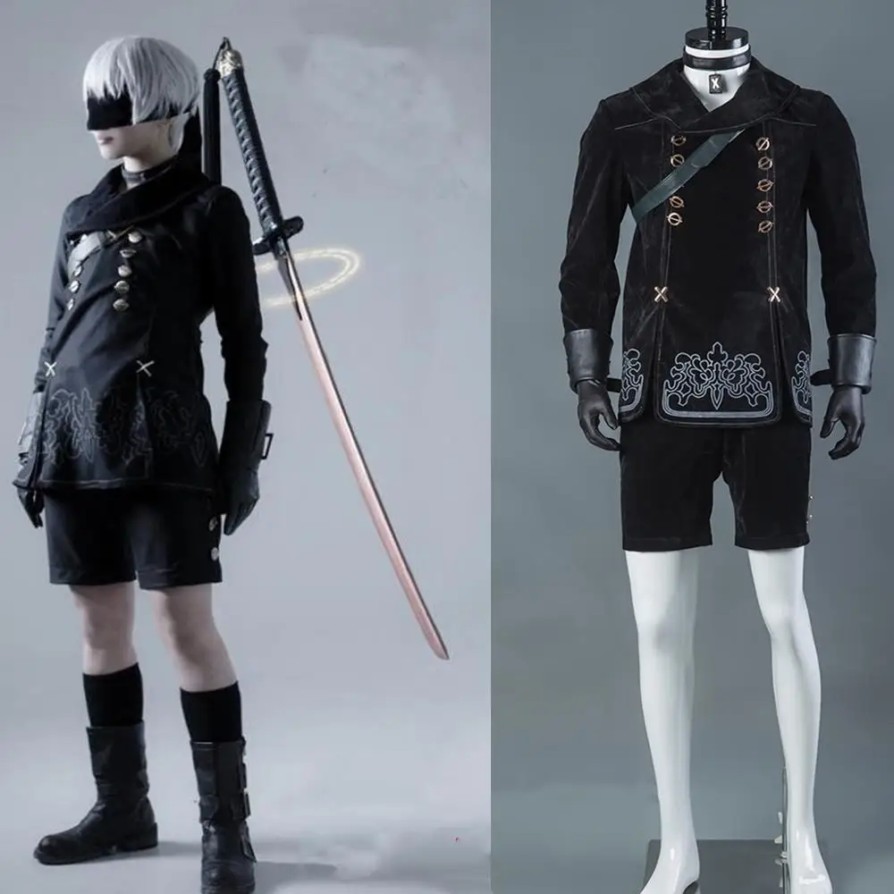 Новинка костюм для косплея из игры Nier Automata YoRHa 9S униформа наряд на