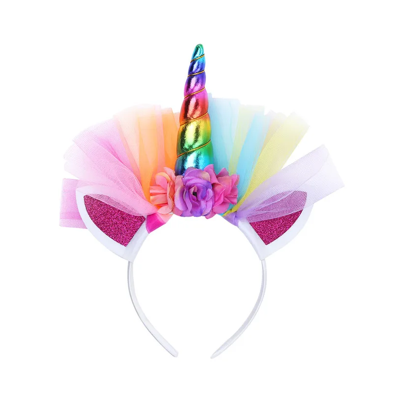 Kids Girls Adjustable Cap Sleeves Rainbow Tutu Dress with Hair Hoop Outfit Cute Set for Halloween Cosplay Party Costume SZ 2-10 | Детская