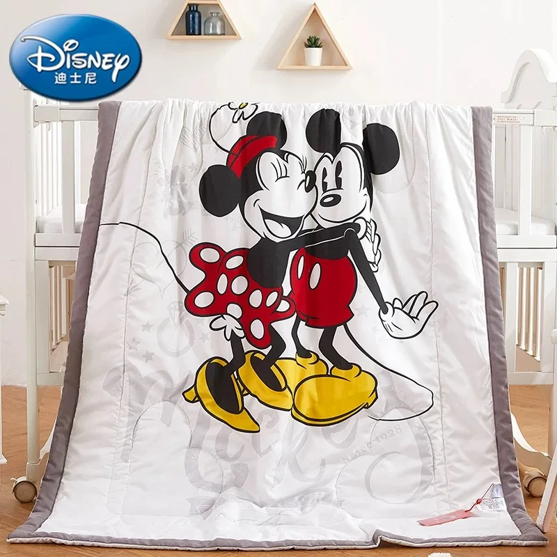 Disney летнее одеяло для детей девочки спальня Микки и Минни Маус 120*150 полиэстер
