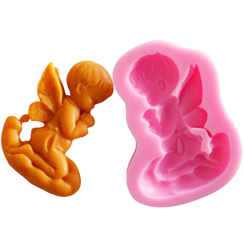 Моллящие Крылья Ангела бабочки силиконовые формы для мыла мастика сахарная