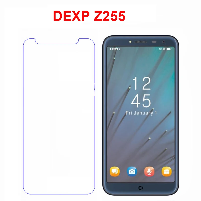 2 шт для DEXP Ixion Z255 протектор экрана из закаленного стекла 9h Защитная пленка ЖК на Z