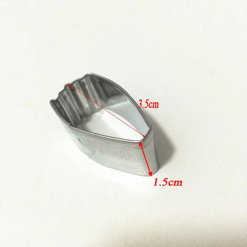 Cutter Маргаритка лепесток силиконовый Veiner& Cutter цветок лепестковая форма-резак помадка Sugarcraft нержавеющая сталь резак для украшения торта формы - Цвет: Cutter