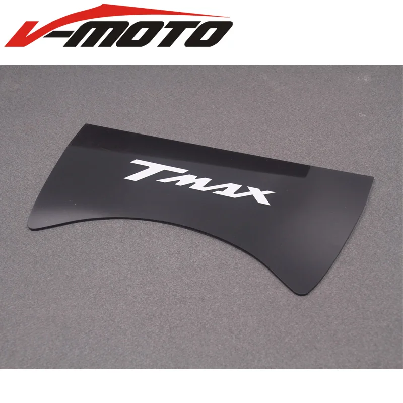 black V-Мотоцикл аксессуары для YAMAHA TMAX 530 мотоцикл отсек багажный отсек изолирующая пластина T max - Цвет: black