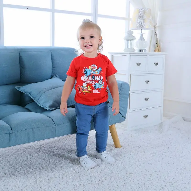2020 New Baby Boys Girls Clothing Summer Short Sleeve Cartoon Print Infant Newborn Girl Tops T-shirts Cotton Clothes | Детская одежда и