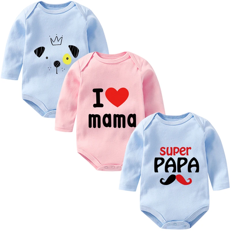 Хлопковый комбинезон для новорожденных OkayMom Детский младенцев одежда маленьких