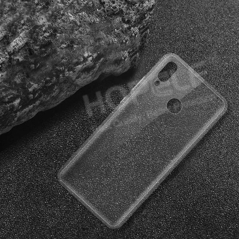 HOPELF Clear Case for Huawei P20 Lite Silicone TPU on the Phone Fitted Cover Coque |