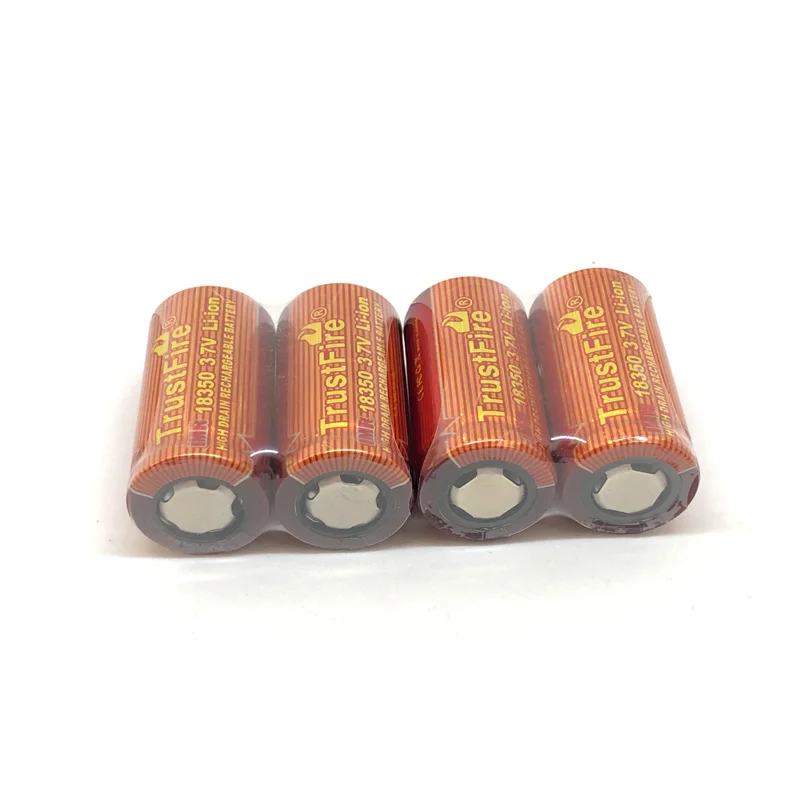 

18pcs/lot TrustFire IMR 18350 700mAh 3.7V Rechargeable Lithium Battery High Drain Batteries for Flashlights Electronic Smoke