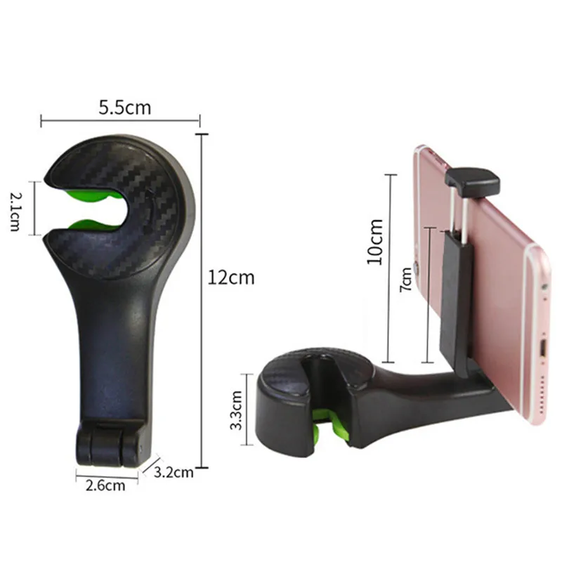 Мобильный телефон подставка держатель с автомобильной крючки спинки сиденья