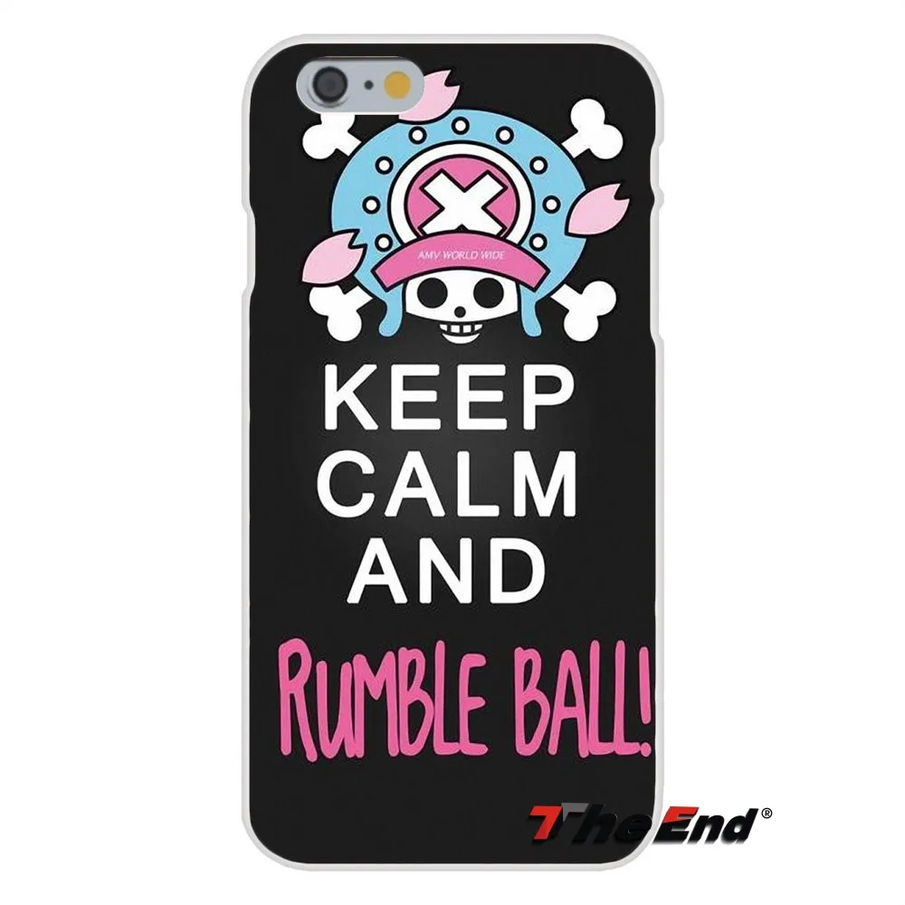 Cute One Piece Tony Chopper For iPhone X 4 4S 5 5S 5C SE 6 6S 7 8 Plus Galaxy Grand Core Prime Alpha Slim Silicone Case | Мобильные