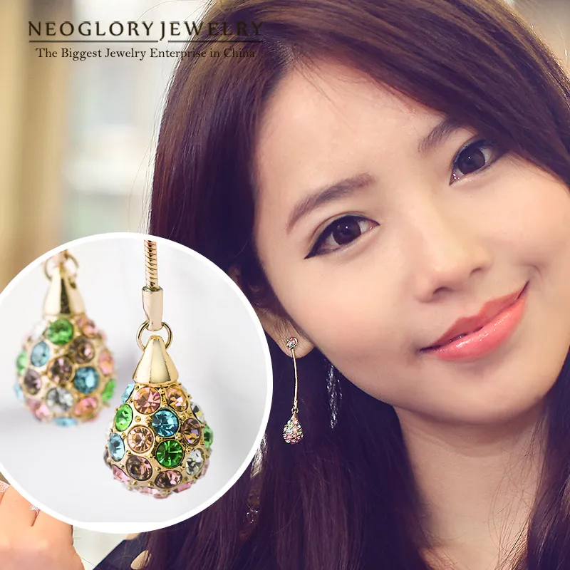 Neoglory светильник желтый золотой цвет очаровательные Разноцветные длинные