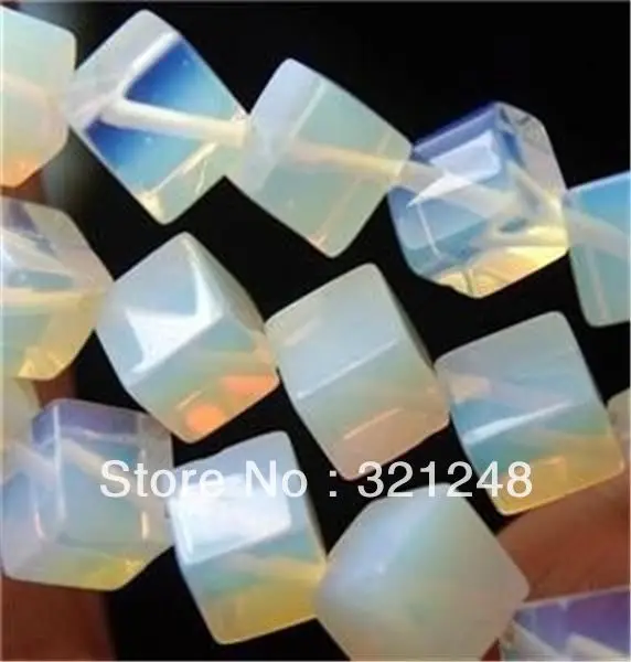 

Free shopping new DIY 8x8x8mm Moonstone Cubes crystal spacers accessories findings Loose Beads 15inch GE5119
