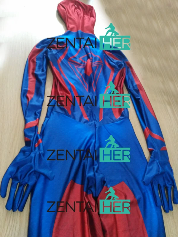 Костюм ZentaiHero с 3D принтом Классический Супермена Человека-паука костюм для
